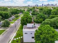 Breathtaking views of the Nashville skyline from the rooftop access deck.