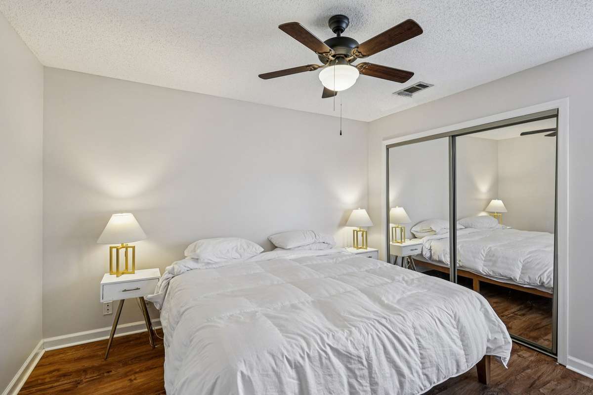 Main level bedroom convenient