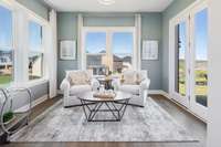 Does natural light improve your mood & make you happy? You'll LOVE the optional morning room that increases your square footage and provides tons of natural light! Covered porch is optional if outdoor space is more your vibe!