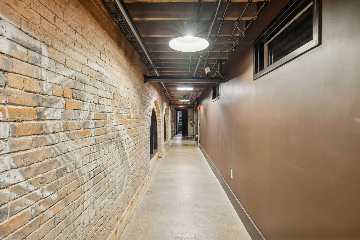 Hallway in Basement