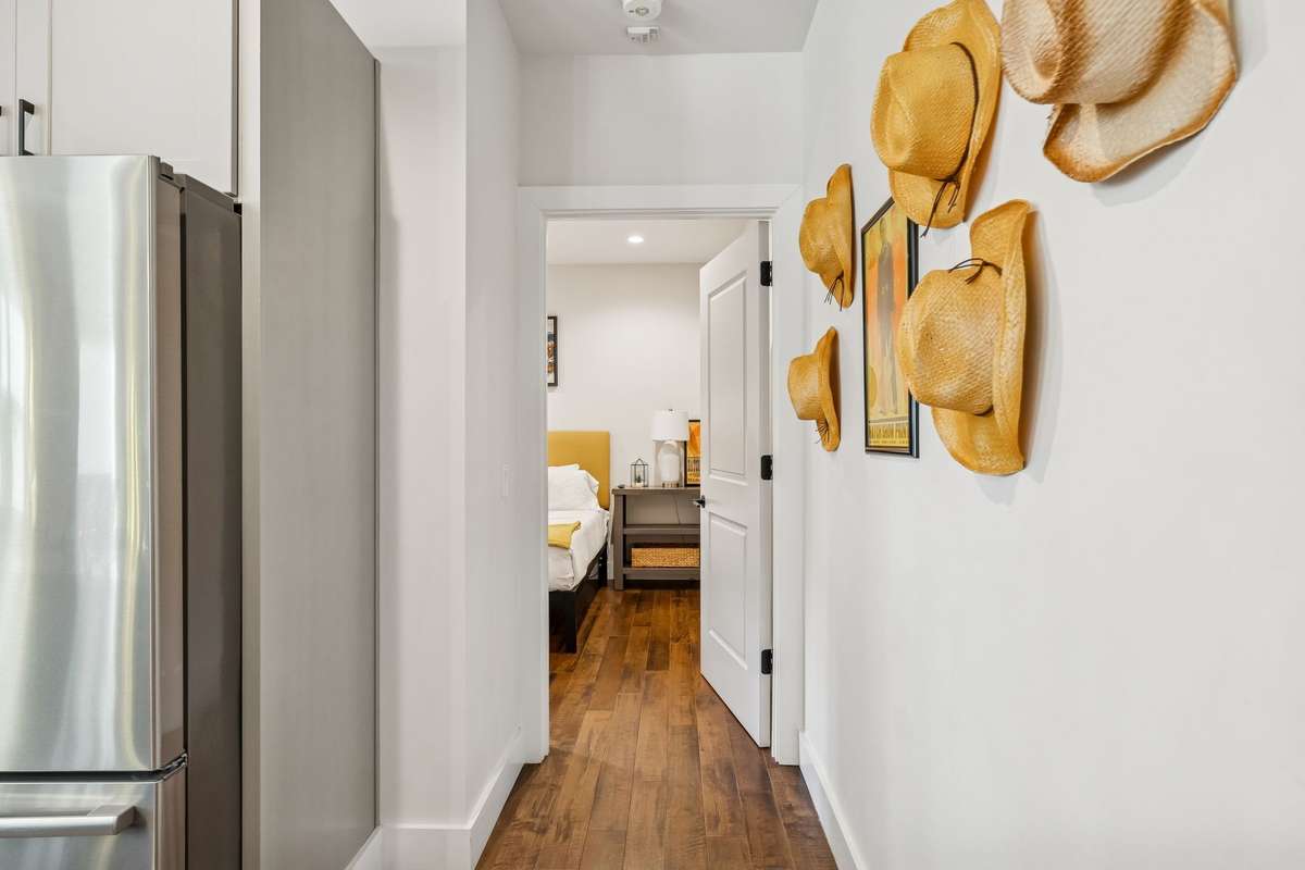 Hallway to Second Bedroom.