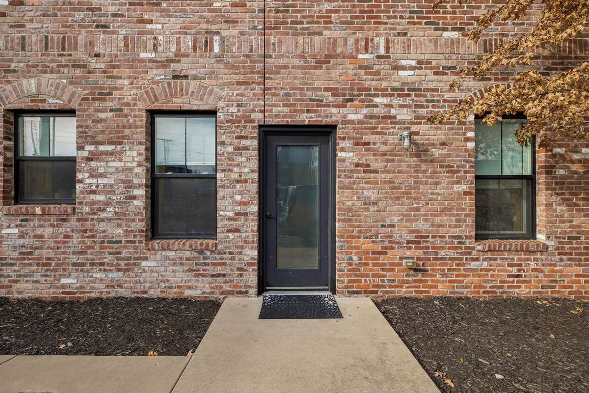 Front exterior door.