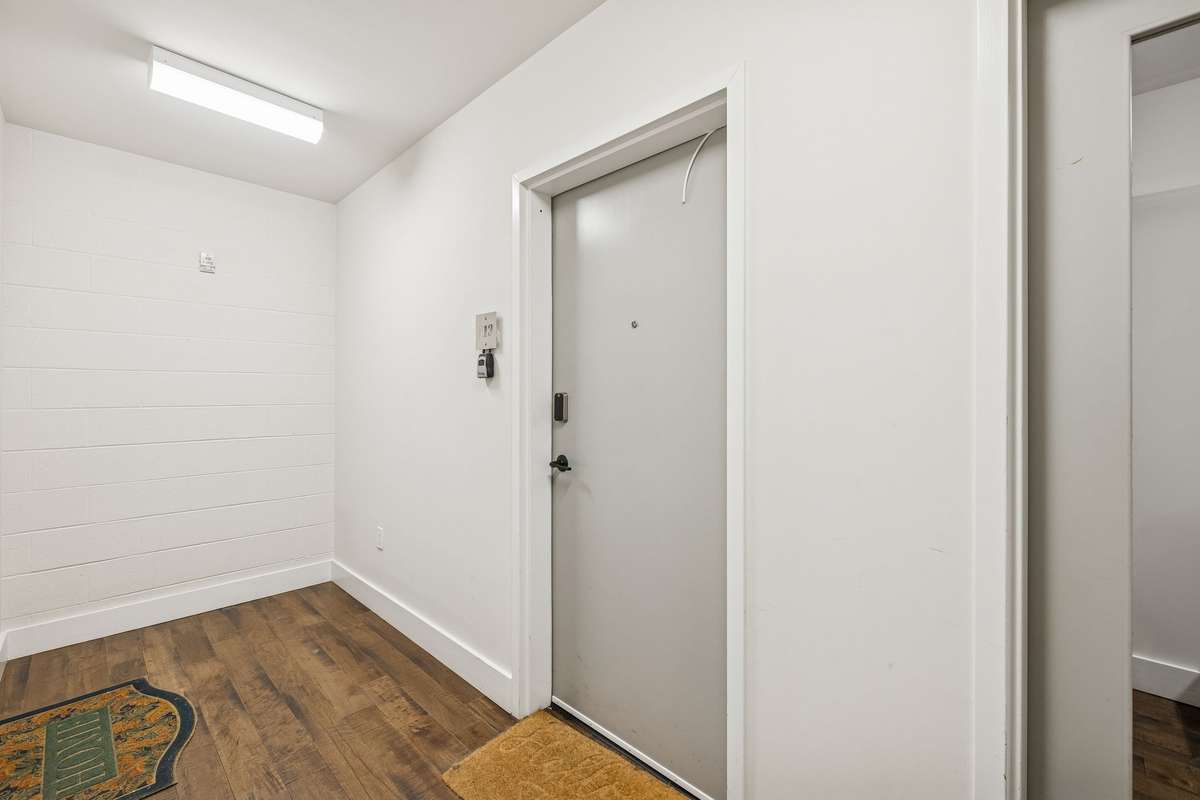 Interior front door.