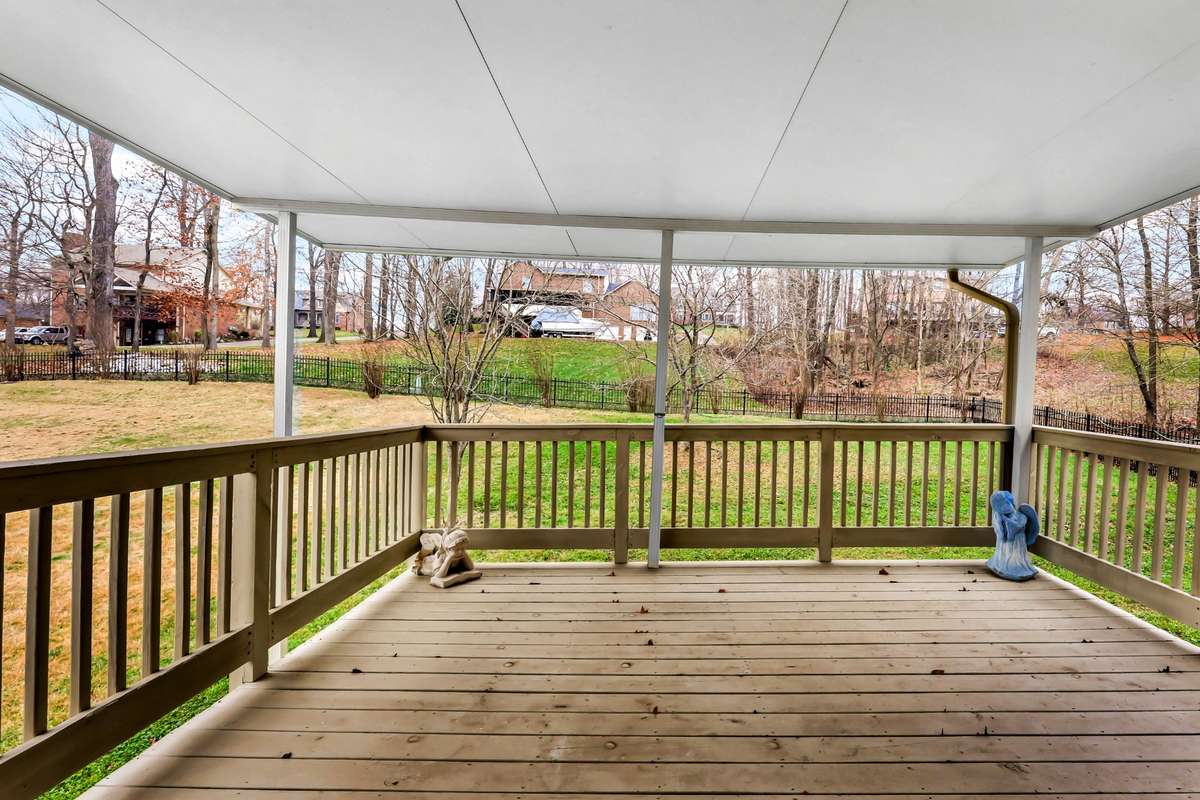 Covered porch