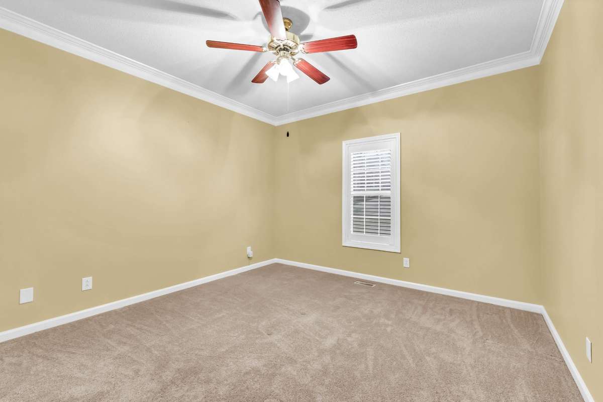 Bedroom 3 on back side of home