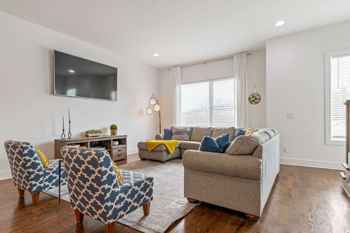 An inviting space to relax and unwind any time of day.