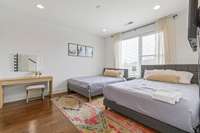 Bedroom #2 down the hall from the primary bedroom.