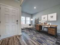 Photo is not of the actual home, but is an inspirational photo of builder’s model home and may depict options, furnishings, and/or decorator features that are not included