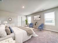 Photo is not of the actual home, but is an inspirational photo of builder’s model home and may depict options, furnishings, and/or decorator features that are not included