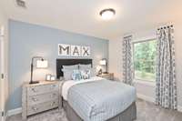 Photo is not of the actual home, but is an inspirational photo of builder’s model home and may depict options, furnishings, and/or decorator features that are not included