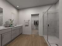 Photo is not of the actual home, but is an inspirational photo of builder’s model home and may depict options, furnishings, and/or decorator features that are not included