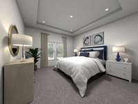 Photo is not of the actual home, but is an inspirational photo of builder’s model home and may depict options, furnishings, and/or decorator features that are not included