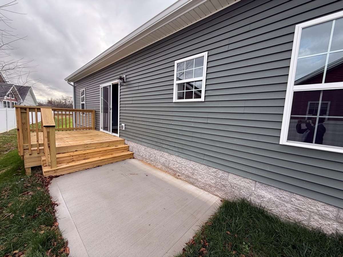 BACK VIEW OF HOME