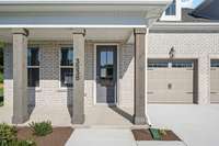 Upgraded 4-lite front door with keyless entry!