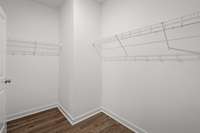 Primary Walk-In Closet