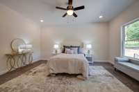 SPACIOUS + PRIVATE Primary Suite w/ Spa Worthy Bathroom