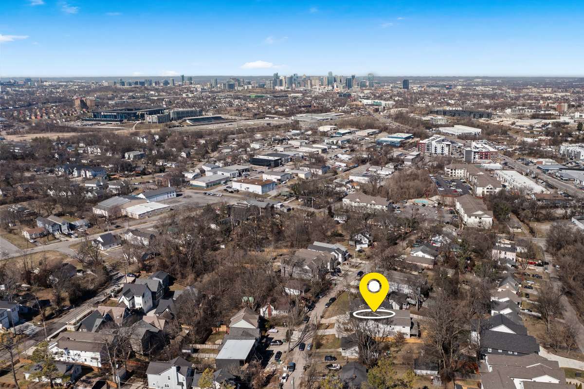 Note your proximity & convenience to Downtown Nashville, Geodis Park, 12th South, Greenhills, Berry Hill, BNA and every possible need minutes away.