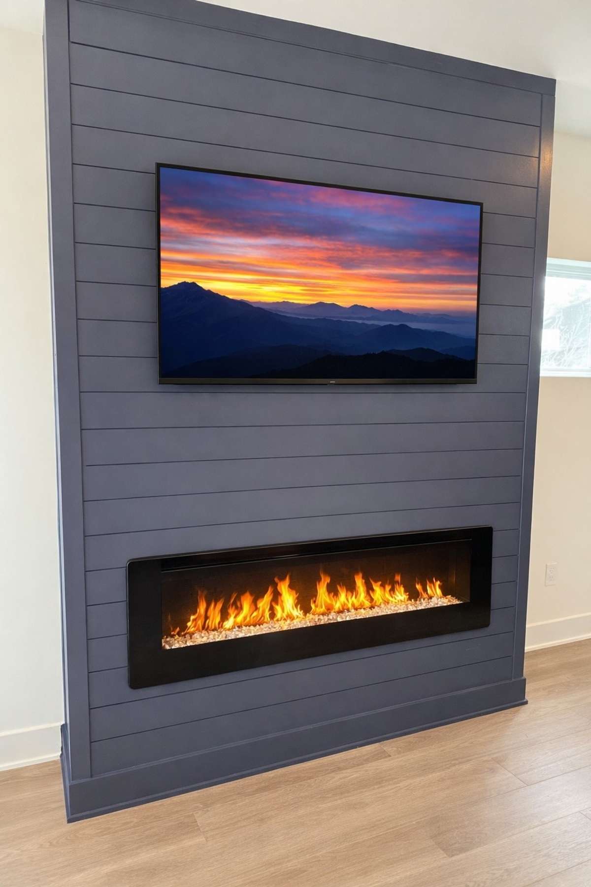 Staged TV & Fire