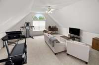 Bonus! Great for the teenagers! Everyone has a great space to hang and play!