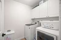 Laundry with storage