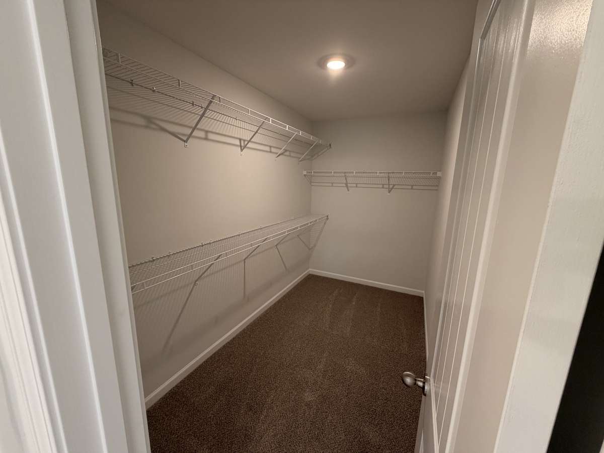 Photos really do not do this closet justice! It is HUGE!