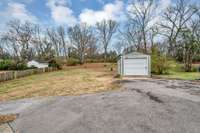 Lots of parking behind the home for all of your guests