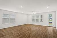 Tons of natural light!