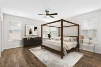 Primary Bedroom
*Virtually staged