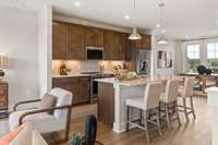 Photos are of a Yellowwood Model Home and for representational purposes only.