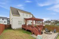 This is a backyard ready for entertaining