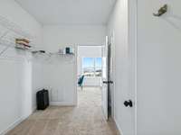 Large walk-in closet