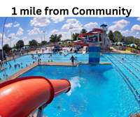 Indoor and Outdoor pool for swimming fun all year round.