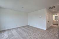 This photo is an example of the Sutherland floorplan. Selections and finishes may vary.