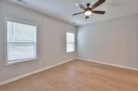 This photo is a sample of the Cleveland floorplan.  Options and exterior will vary depending on customer selections and preferences.