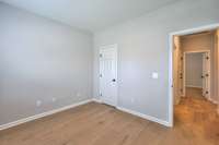 This photo is a sample of the Cleveland floorplan.  Options and exterior will vary depending on customer selections and preferences.