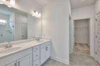 *Model home example and selections will vary.