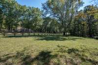 Fencing along the front!