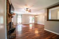 The door leads you to the Expansive Deck!