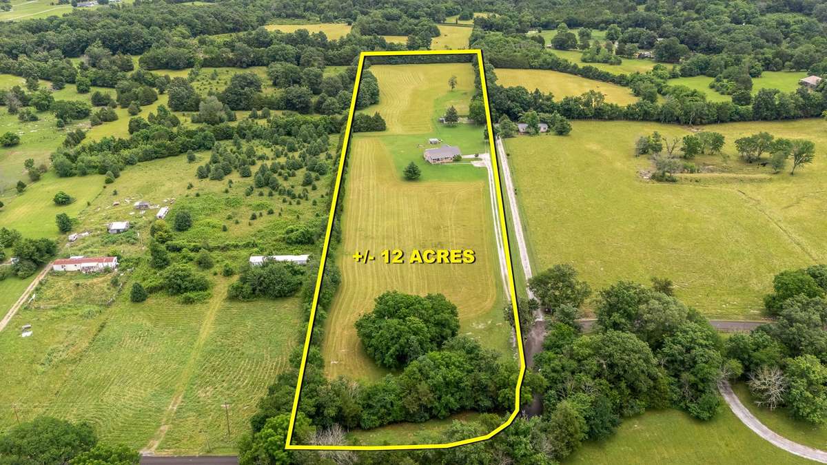 Almost 12 acres of land.