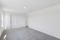 Bedroom #4 measures 16' x 11' and also includes a walk-in closet.