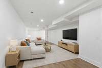 Virtually staged to show room potential! The massive lower level is a standout, offering Walk-Out Access and its own Full Bath. It is perfect for a second family room, guest quarters, home office, media room, or recreation space.