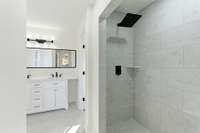 . Each of the three bathrooms has been completely renovated, complementing the home’s three bedrooms with a cohesive, elevated design and like-new feel.