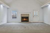 Gas fireplace