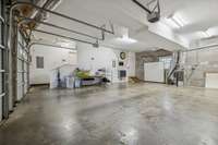 Plenty of storage space. Extra storage room in garage