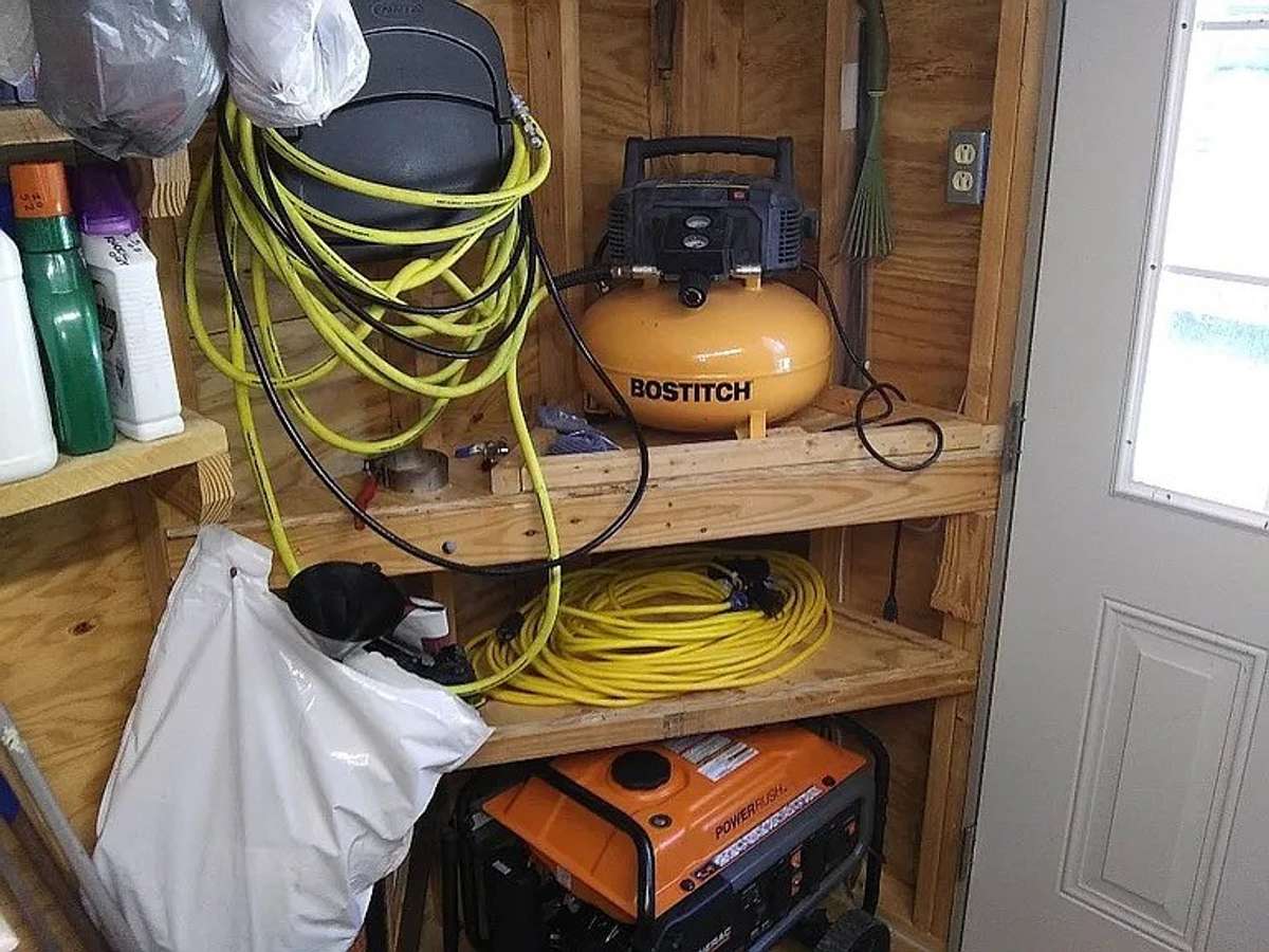 Generator and air compressor convey w/ an acceptable offer.
