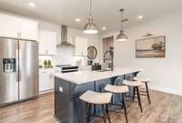 Can you imagine cooking in this luxurious kitchen?!*Photos not of exact home*