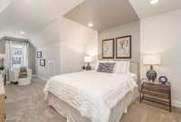 Bed 3 upstairs *Photos not of exact home*