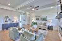 Photos shown are of the Colburn floorplan model home; the actual home may include different options and upgrades.