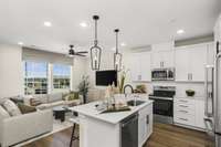 Photos are of the Kipling decorated model home. Used for illustrative purposes only. Schedule your visit to see this stunning home in-person!