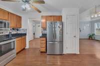 More counder space and a pantry!